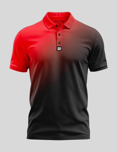 Fusion Polo Golf Polo Greater Half S Red